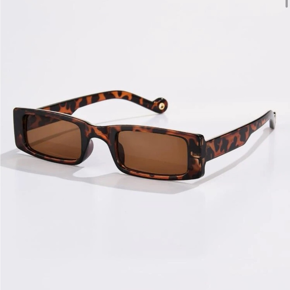 Shein Squared Framed Tinted Sunglasses - Picture 2 of 7
